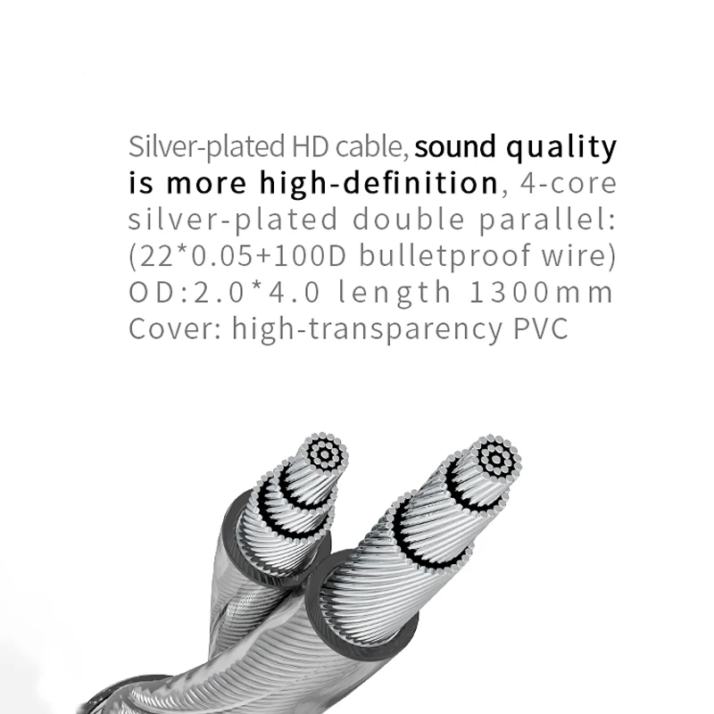 Supr TFZ حبي 2022 ايفي سماعة الضوضاء إلغاء رصد نوع c/3.5 مللي متر في الأذن باس 3m طويل سلك سماعات انفصال كابل