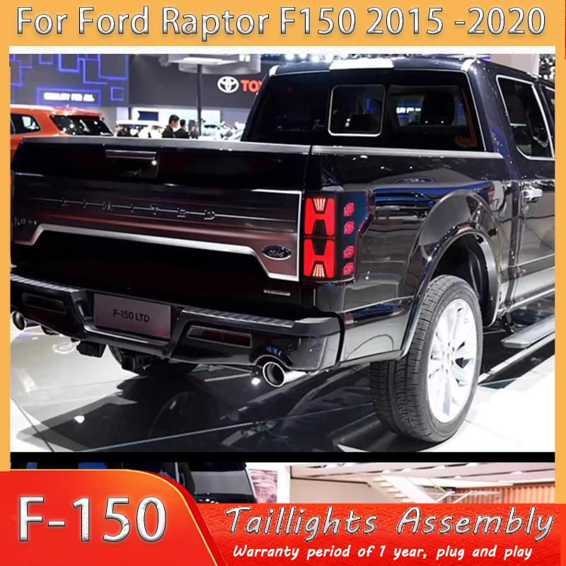 

Car Lights For Ford Raptor F150 Taillight 2015-2021 LED Projetor Tail Lamp Daytime Running Light Automotive Accessories