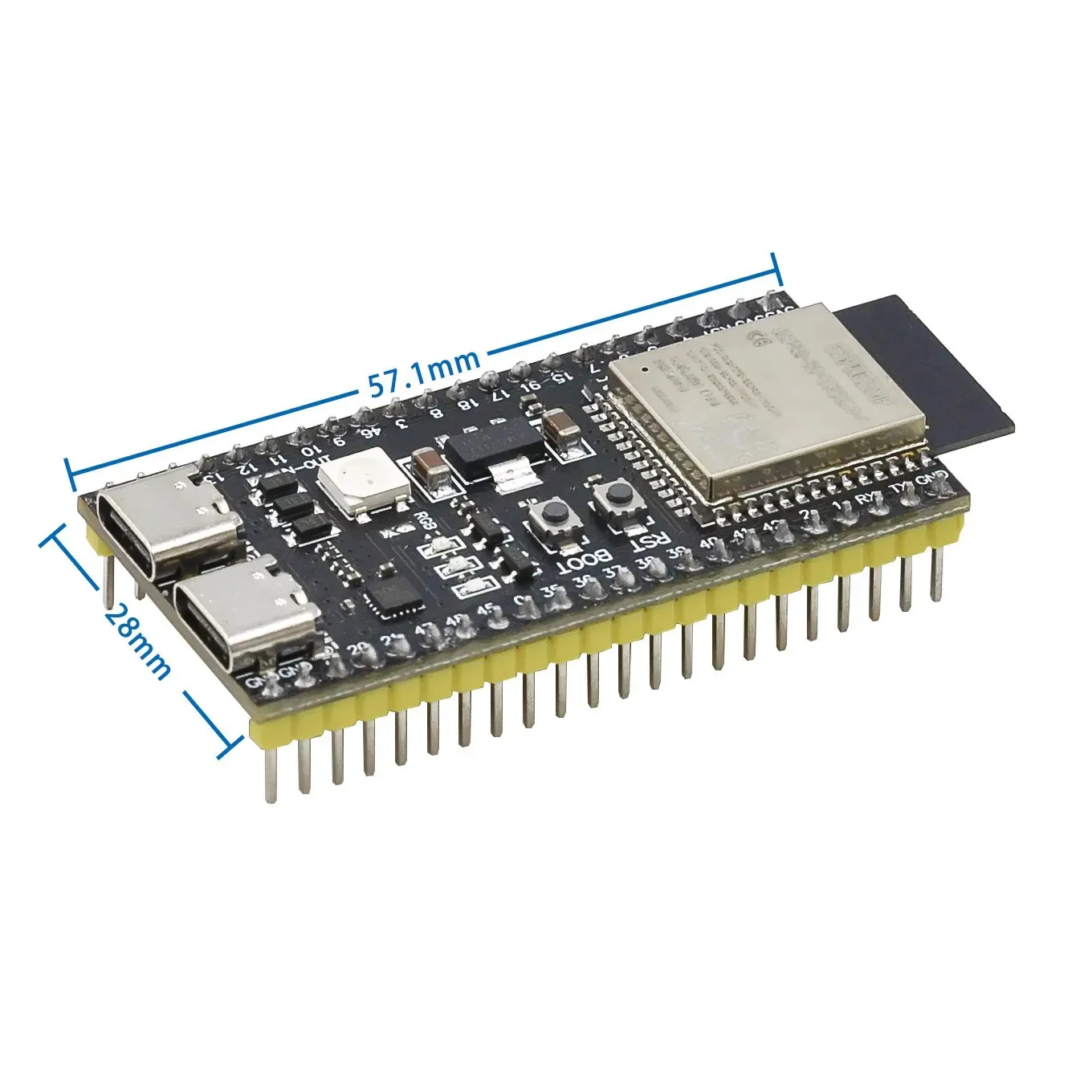 ESP32-S3-DevKitC-1 ESP32-S3 WiFi Bluetooth-compatible BLE 5.0 Mesh Development Board ESP32 Wireless Module N16R8 N8R8 N8R2