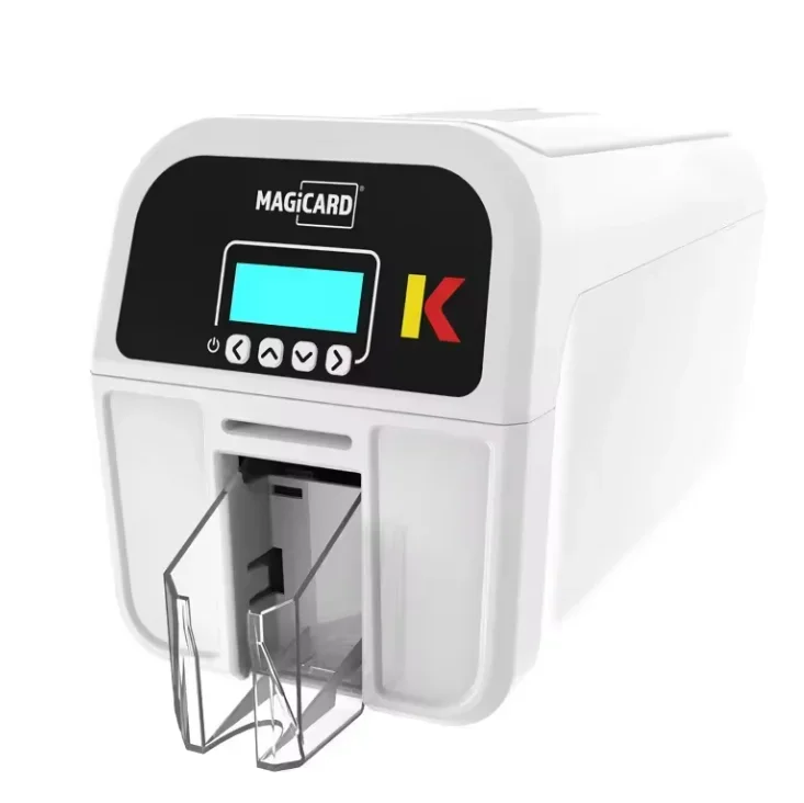 High quality brand original Magicard Kiosk Single/double sided plastic card printer for pvc ID cards