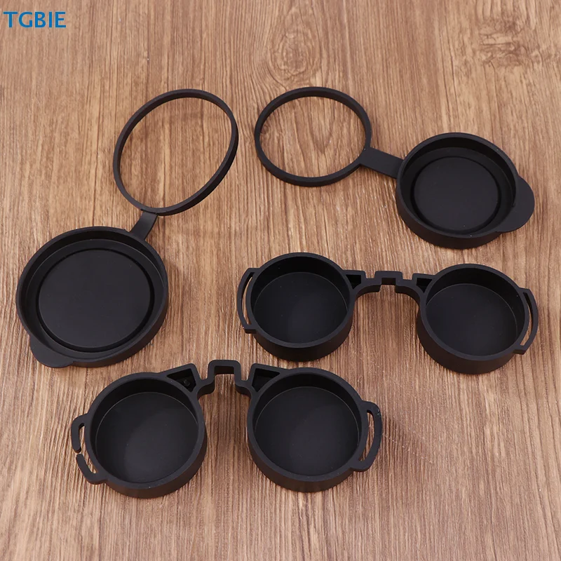 [TL][Y]Binoculars Protective Rubber Objective Lens Caps 42mm/50mm Binocular Eyepiece Lens Cover Telescope Cover Lens Protection