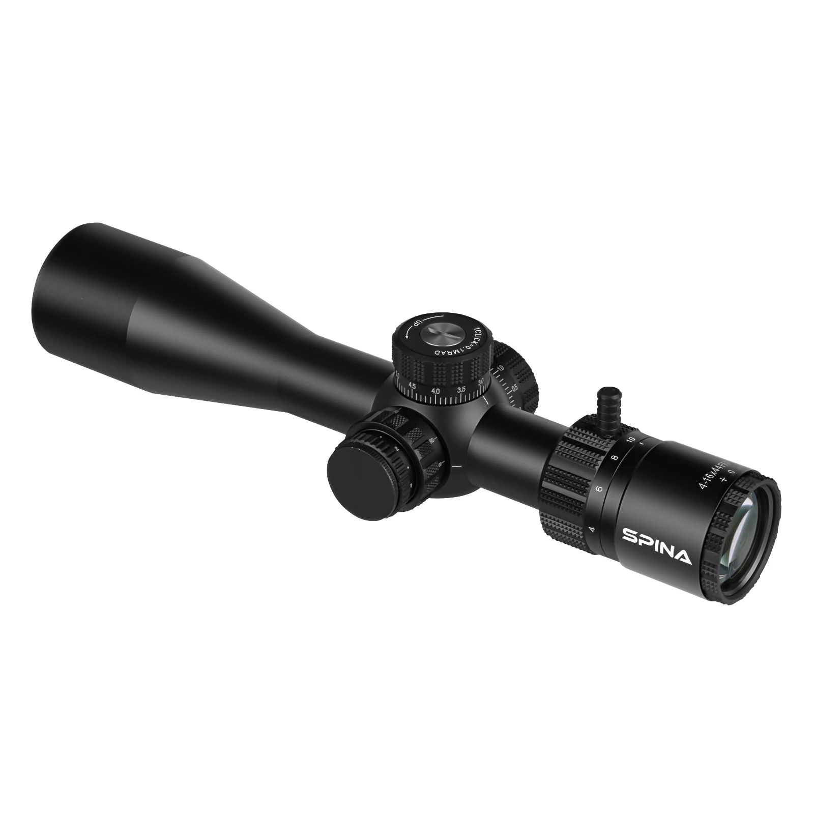 Imagem -03 - Spina-optics hd 416x44 Ffp Compact Rifle Scope Visão Tático Caça Turret Lock Reconjunto Side Parallax Sight. 308556 22lr Etc