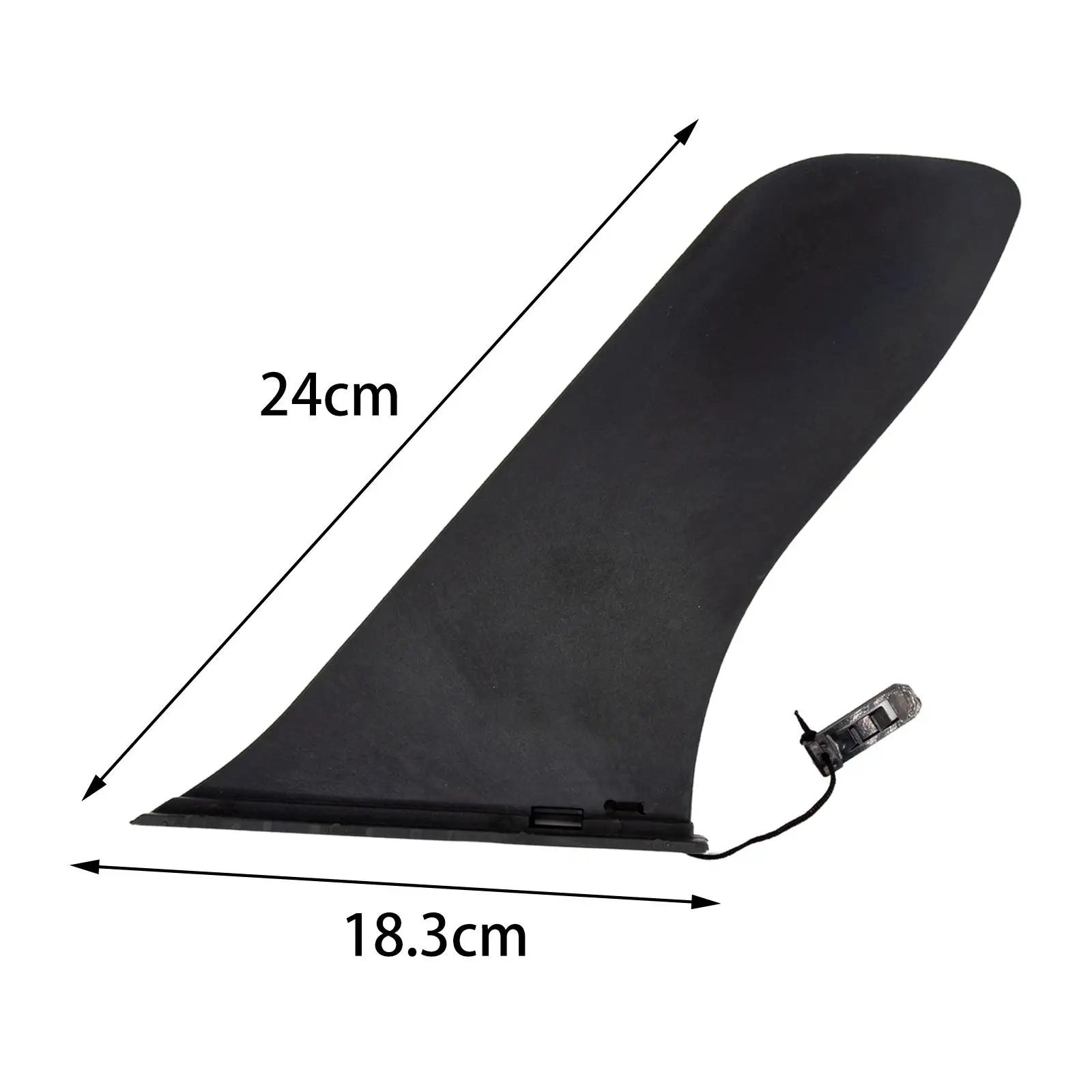 Single Tab Surfboard Fin for Longboard Shortboard Paddle Surf Tracking Stability Non Slip Surf Accessory