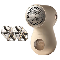 A78E-Rechargeable Electric Lint Remover For Clothing Portable Hair Ball Trimmer Fabric Shaver 3-Speeds Digital Display