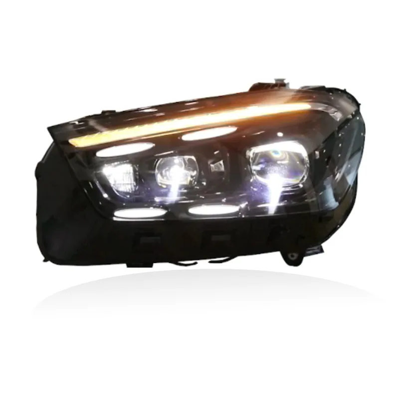 ee-LED Headlight for Mercedes-Benz GLE W167 2020-2025 Base to High Config Upgrade Multi-beam Style LED Headlamp Retrofit Kit
