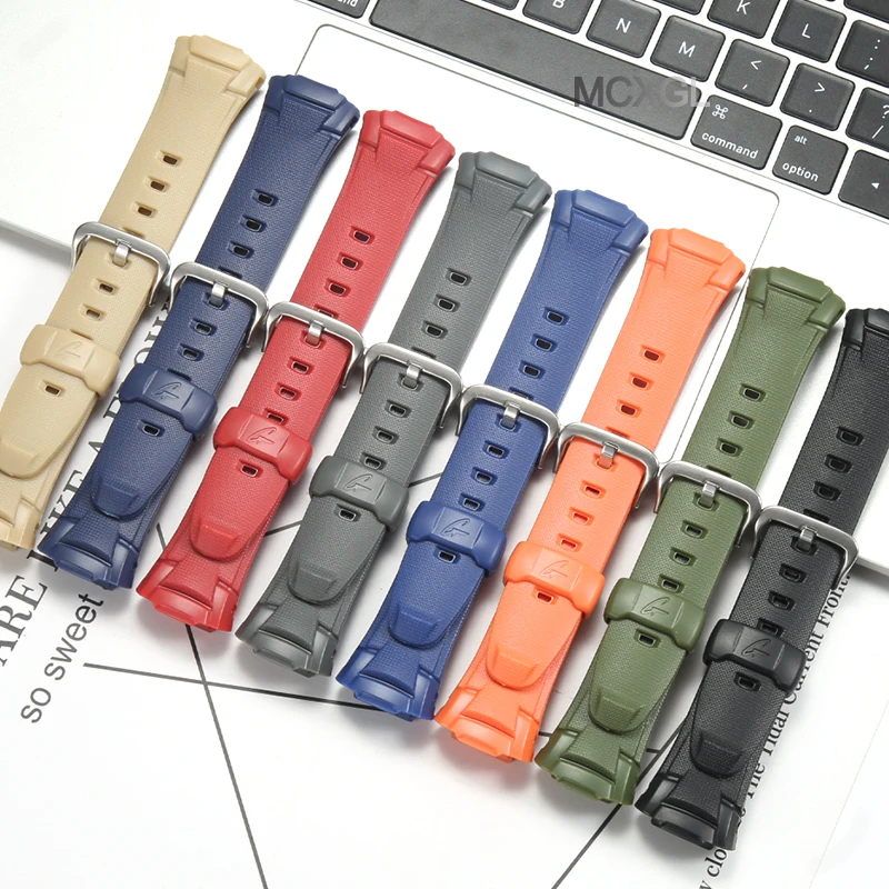 

Resin Replacement Watchband For Casio GW-500 GW-501 GW-530 GW-M500 M530 Sports Waterproof Watch Strap Wristband