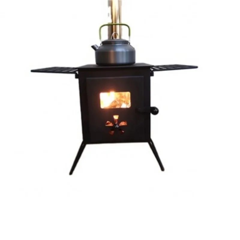 Camiol Tent Stove Camping Wood Stove Folding Stoves Fire Wood Heater For Winter Portable Barbecue Grill
