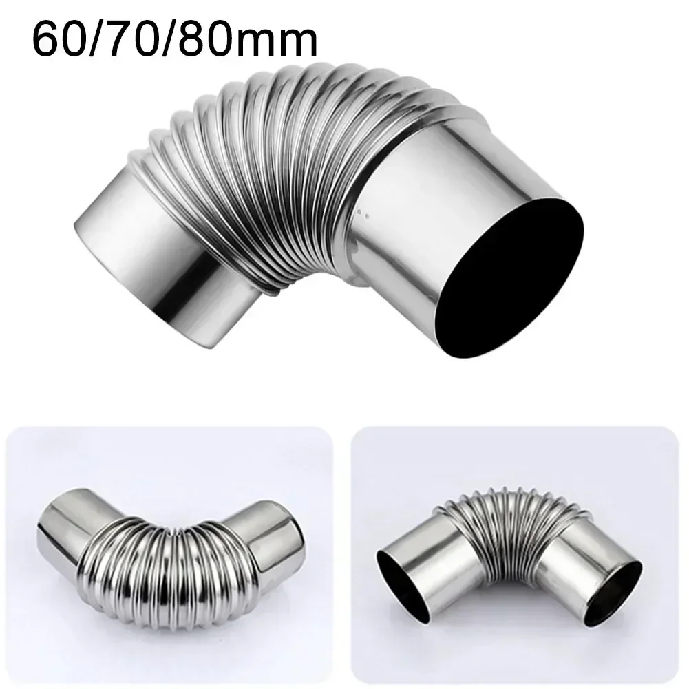 Parts Elbow Pipe Elbow Pipe For Water Heater Pipes For Wood Stoves Chimney Outdoor Indoor Chimney Liner Hot New