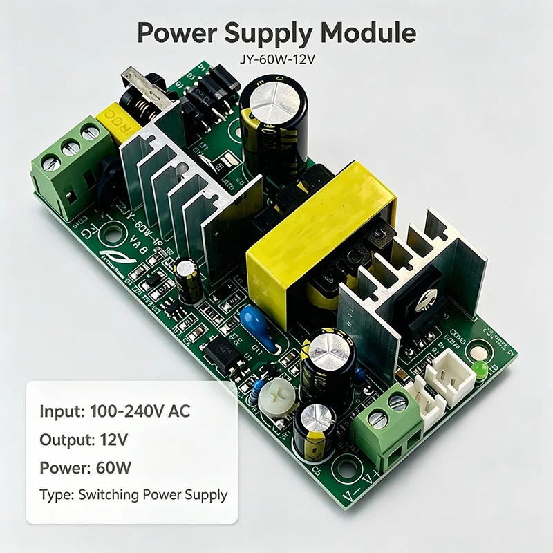 Stage Wedding Light Power Source Board 60W JY-60W-12V Power Supply 36*1W LED Flat Par Can Light Spare Part