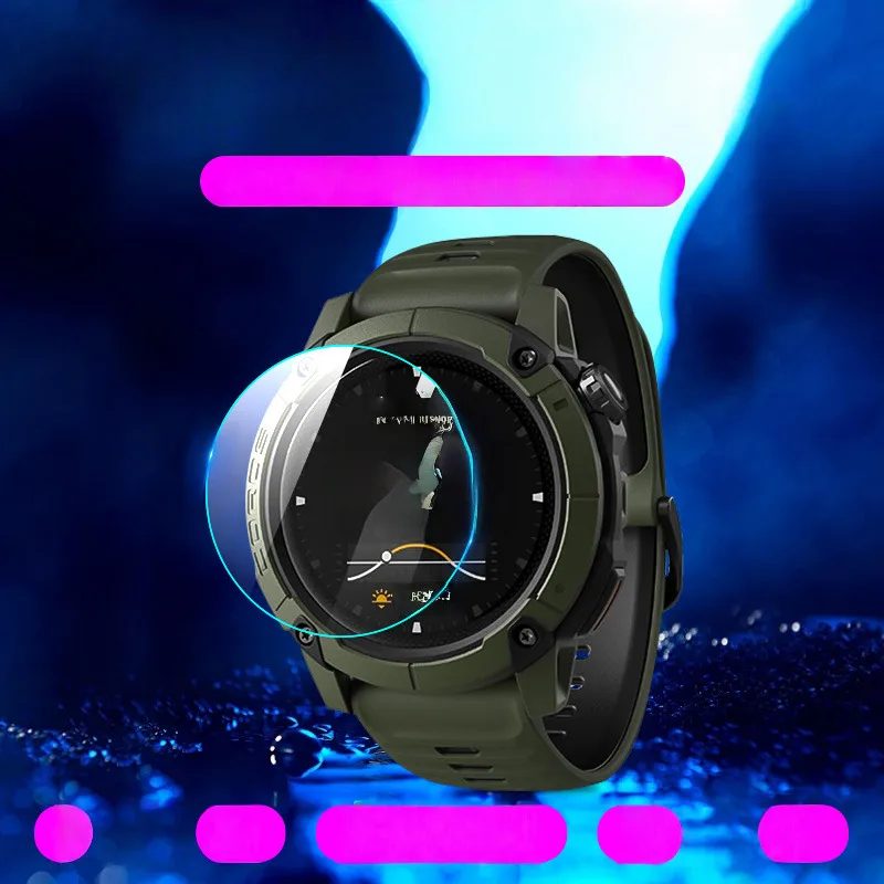 واقي شاشة من الزجاج المقسى Coros Nomad 9H، عالي الدقة مقاوم للصدمات، رفيع للغاية 0.3 مم، طبقة لمس مستجابة ​