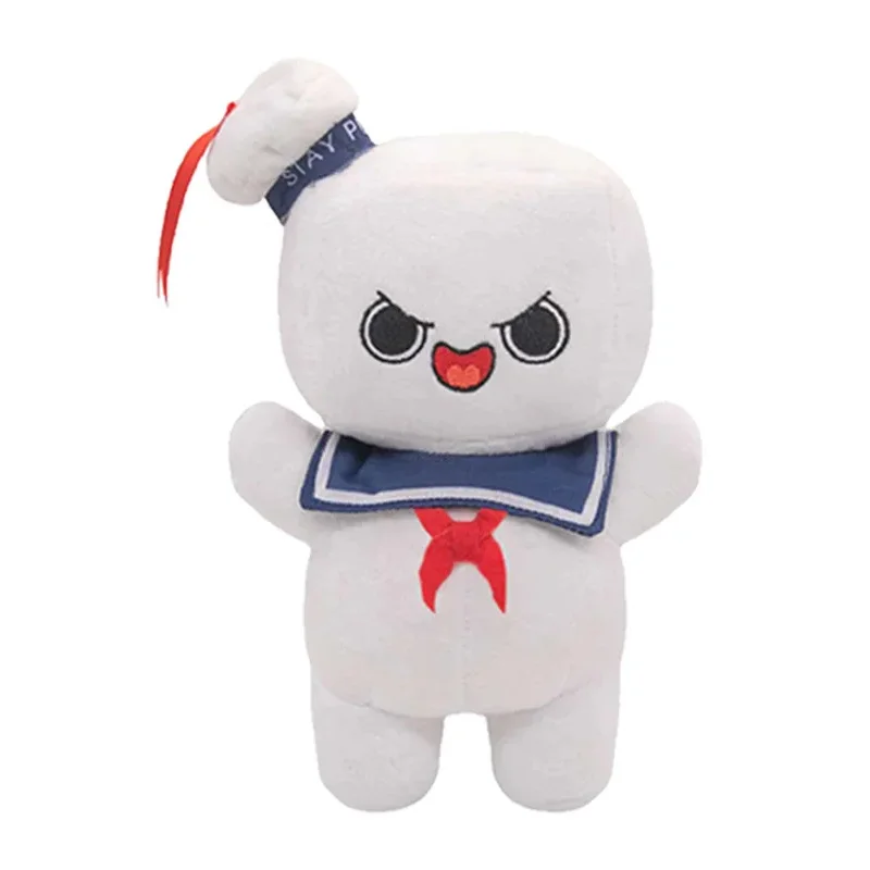 Kawaii ficar puff marshmallow homem estatueta de pelúcia filme fantasma cosplay busters fantasia adereços macio recheado mascote natal presente aniversário