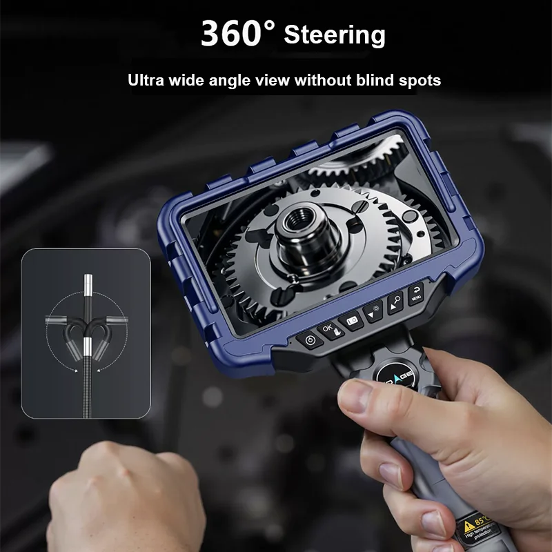 7 Inch Screen 360-Degree Piping Rotary Tube Automotive Sewer Pipe Endoscope Inspection Camera 3.9mm High Quality Joint Cars IP67