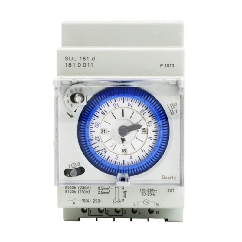 IndusTech SUL181D 24 Hours 15 Mins Daily Programmable Setting Mechanical Timer