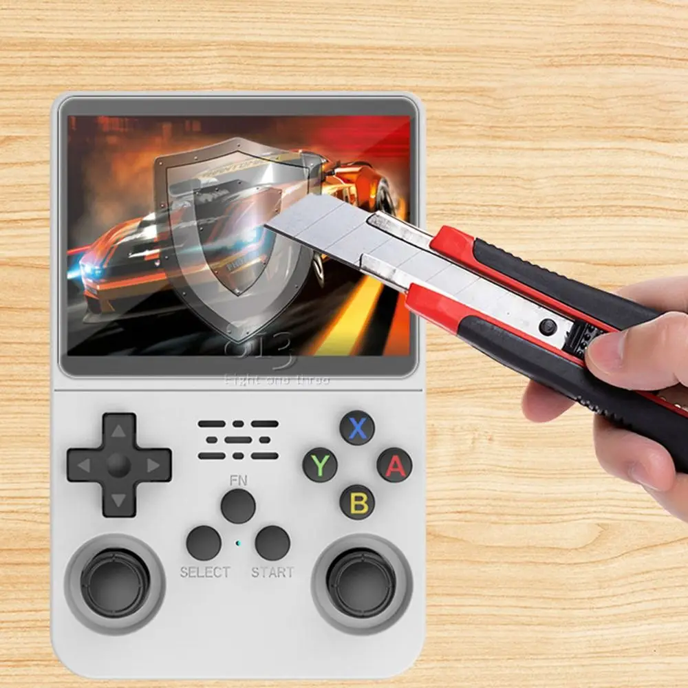 2pcs Replacement Anti-Fingerprint Screen Protector Anti-Scratch Durable Tempered Glass HD Protective Film for R36S