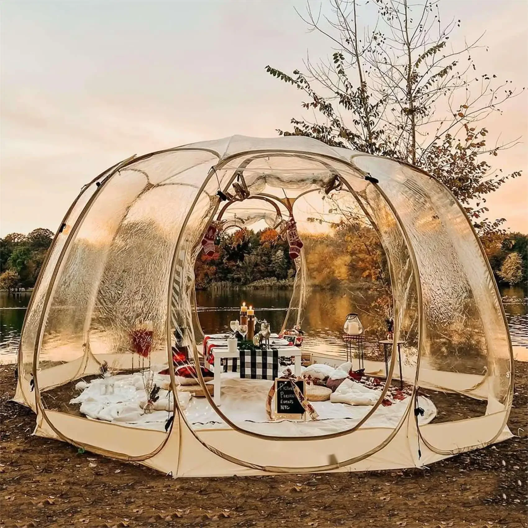 

Luxury Outdoor Bubble PVC Dome Garden Canopy Tents Pop Up Transparent Tent Pop Up Bubble Tent