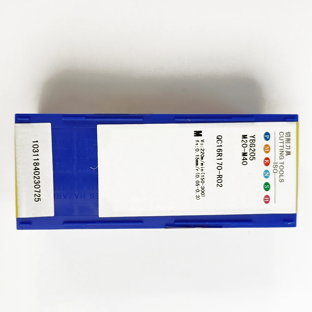 HUAZHICHUN QC16R170-R02 YBG205 초경 인서트 밀링 커터 도구