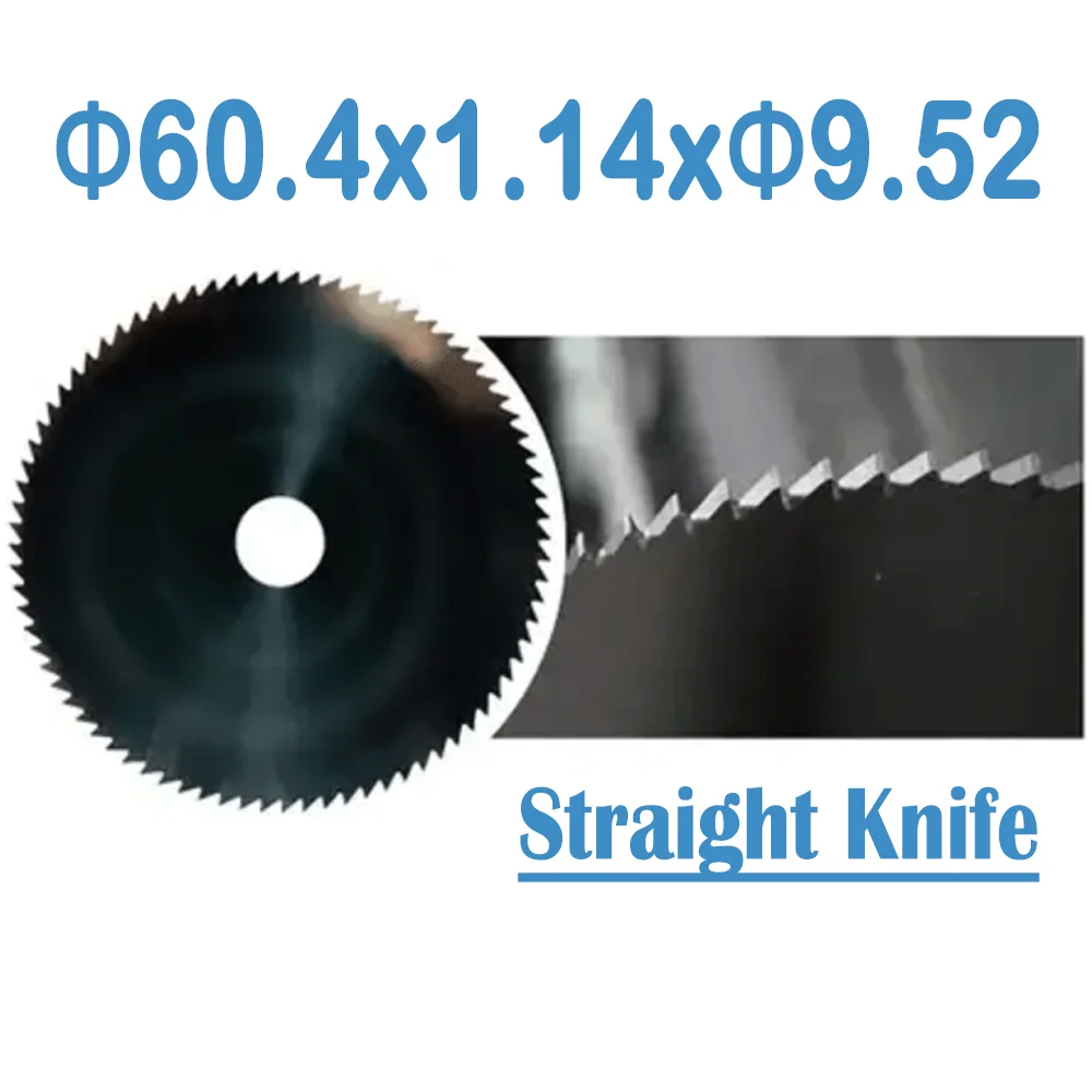 

2 Pcs/lot Φ60.4x1.14xΦ9.52 Flat Slotter Key Machine Cutter Carbide Saw Blade Suitable For SILCA DELTA