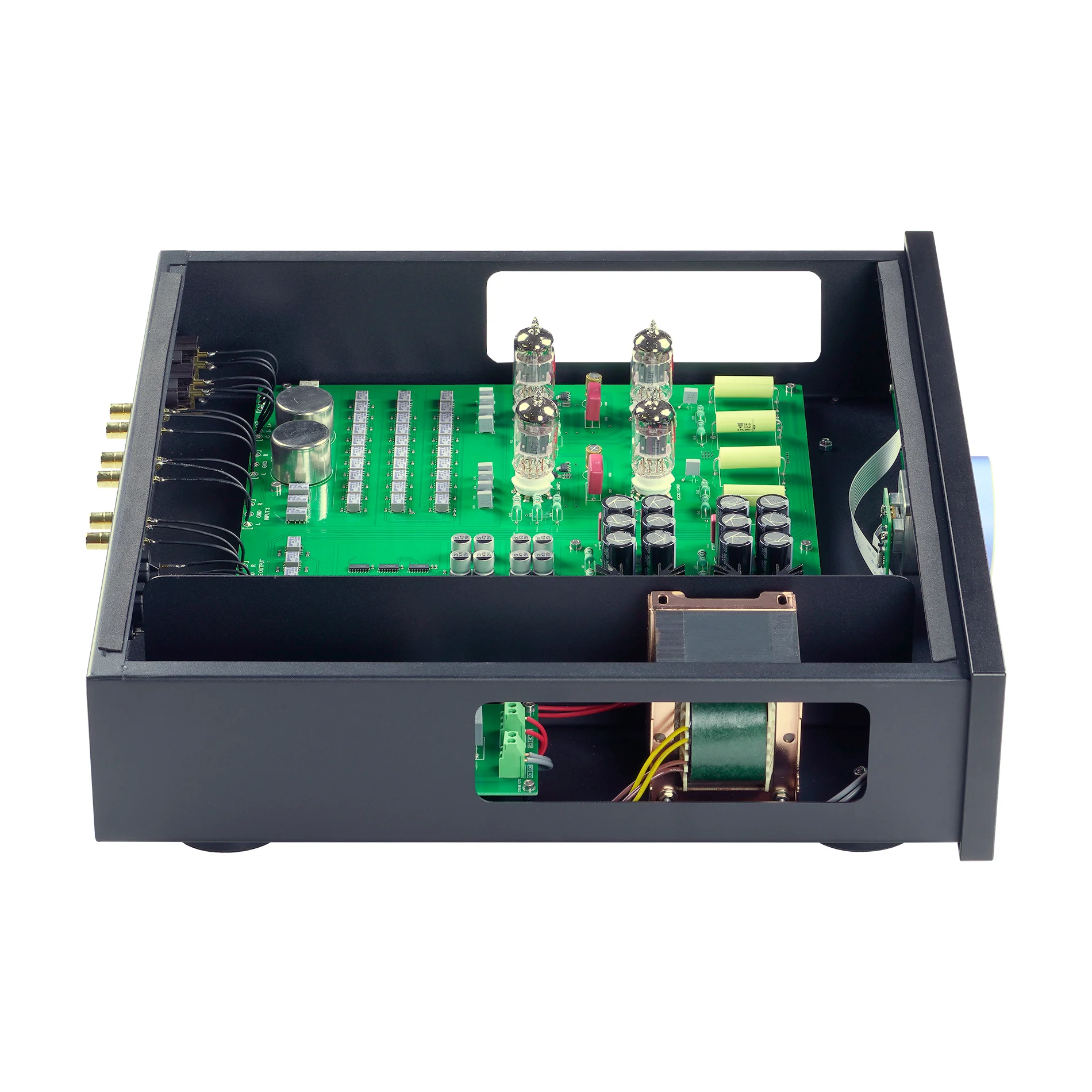 Queenway PRE-501TU 12AU7/ECC82*4 Duża dynamiczna mocniejsza przedwzmacniacz lampowy PK Wszystkie inne przedwzmacniacze