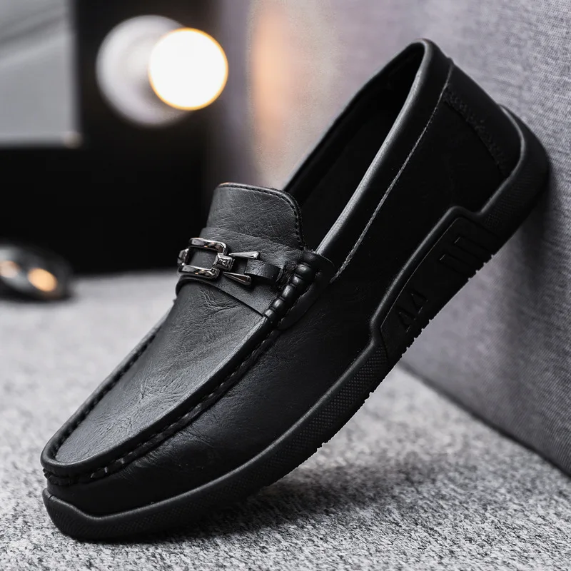 

Men Dress Shoes Gentlemen British style Paty Leather Wedding Shoes Men Flats Leather Oxfords Formal Shoes Loafers Zapatos Hombre