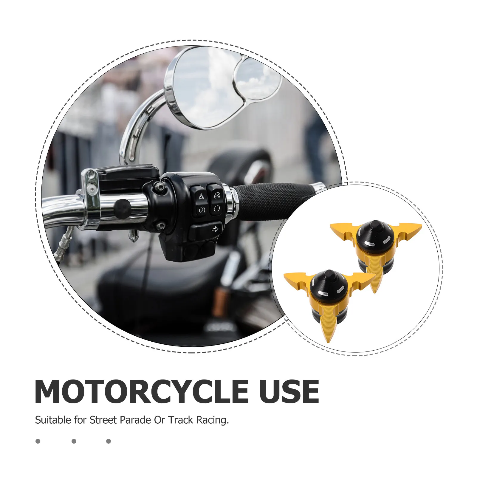 2 pcs Front Motorcycle Aluminum Brake Clutch Lever Alloy Protector Halloween Christmas New Year Custom Motorcycle Accessories