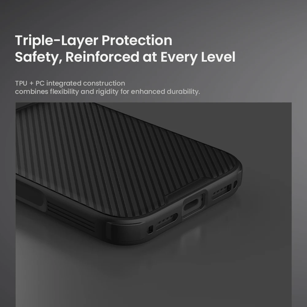 Für iPhone 18 Pro Max Hülle NILLKIN Passgenaue Hülle für iPhone 18 Pro 17 Pro Max Camshield Schutzhülle Objektivschutzabdeckung – Detail 6