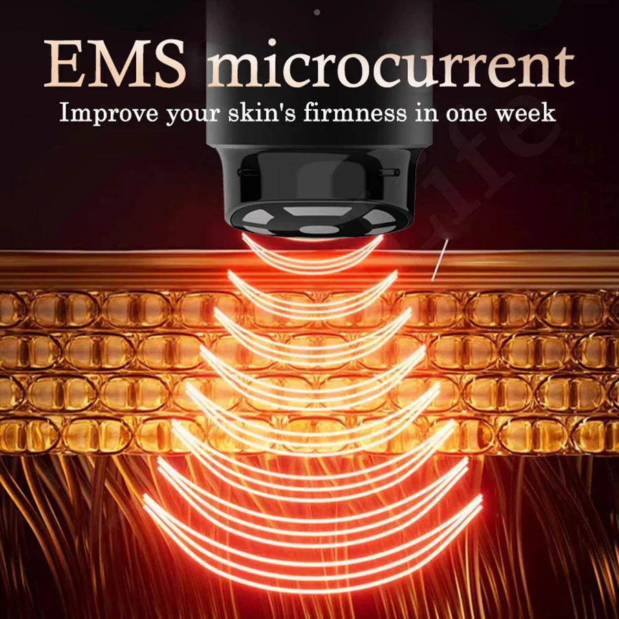 Premium Multi-Functional Beauty Device Dual-Mode Anti-Aging Technology Multi-level Adjustable Gradient Luxury Design