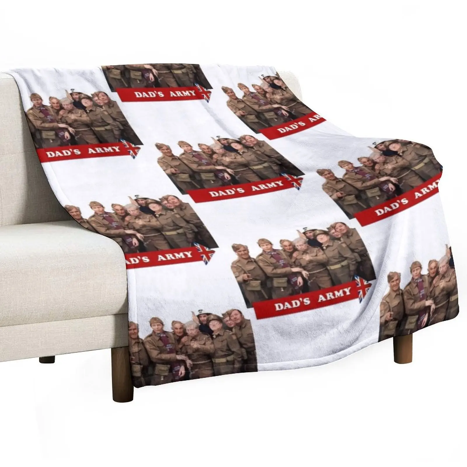 

Dad's Army Throw Blanket sofa bed Luxury Blankets