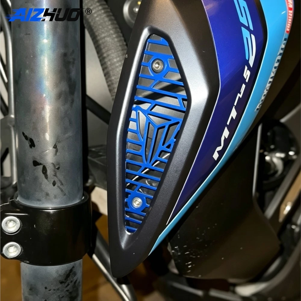 Motorcycle Aluminium Air Intake Cover Guard Protection For Yamaha MT-125 MT-15 MT125 MT15 MT 125 15 2019-2023 2024 2025 2026 CNC