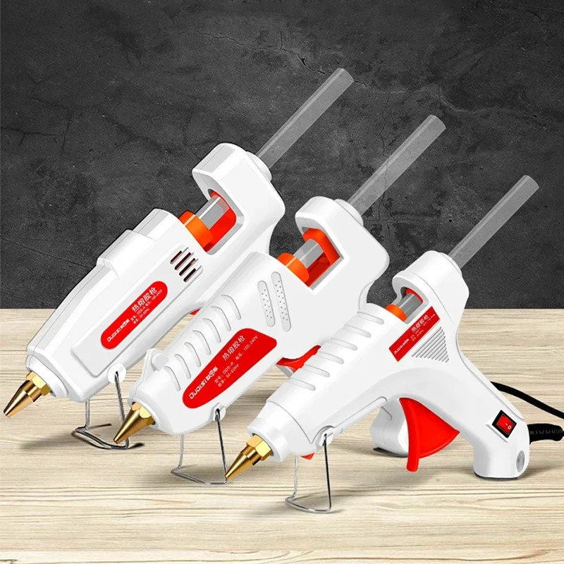 

YLONDAO 50/70W Hot Melt Glue Gun with 7MM Transparent Glue Stick Mini Gun Home Electric Heat Temperature Gun Repair Tool