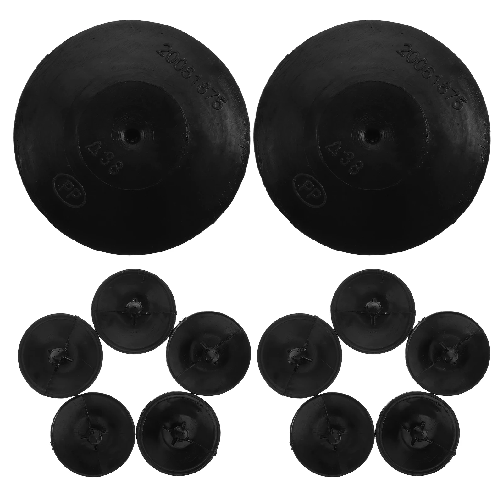 

30 Pcs Bumper Clips Durable Plastic Fasteners Car Body Panels Easy Installation Universal Mud Guard Rivet Clips Auto Parts