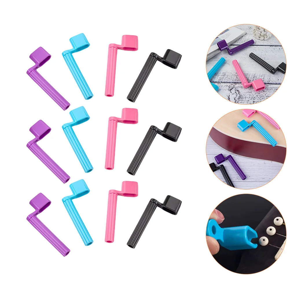 

12pcs Guitar Peg Winder Tool Multi-Functional String Winder Replacement Part For Guitar Bass Mandolin Banjo Ukulele Instrument