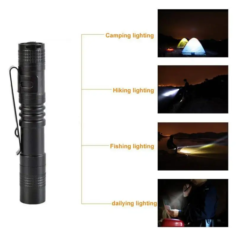 Flashlight Pen-light Lighting Lamp Outdoor Flashlight Led Mini Flashlight Portable