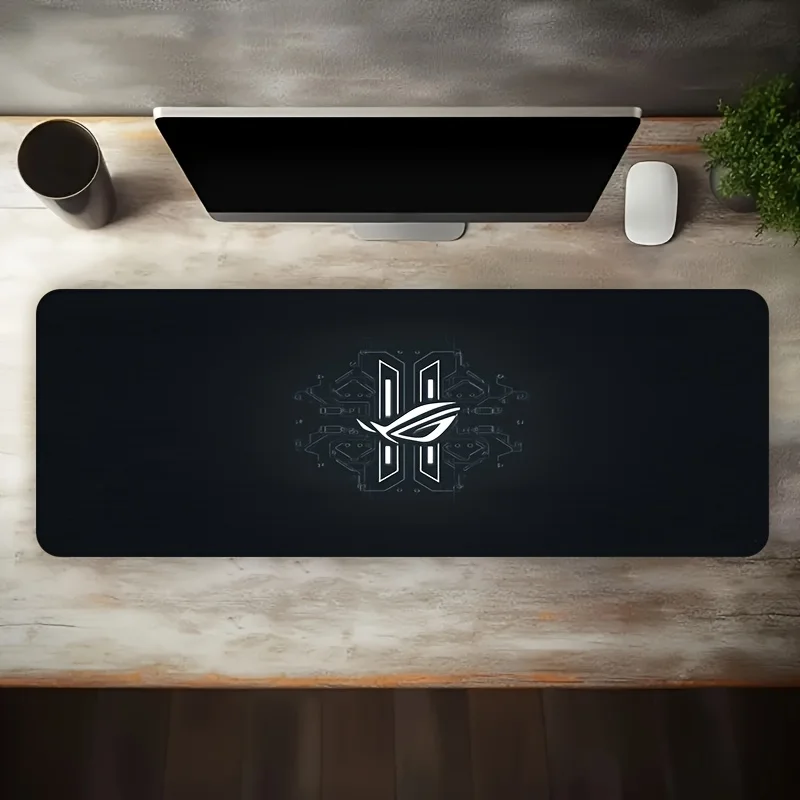 

Large Desk Mouse Pad Modern Desk Mat Comfort Cloth Surface Natural Rubber Base for Home Office PC Laptop Work Desk Desk Protecto