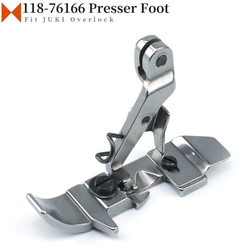 118-76166 Presser Foot Fit Three Thread Overlock Sewing Machine For JUKI MO-6704 MO-6904 MO-2504 MO-3600 MO-3700 4.0mm