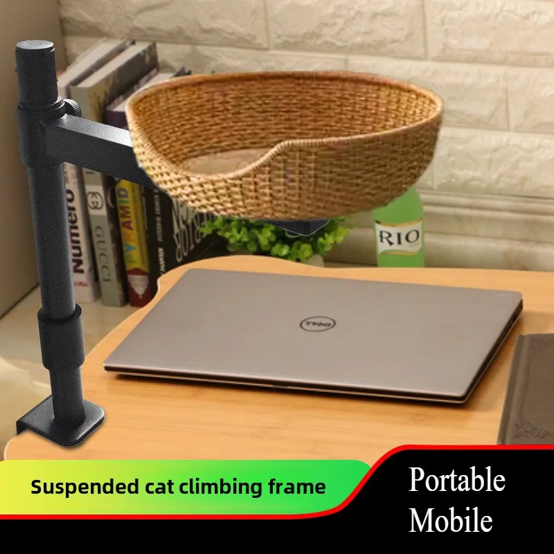 

Table Top Cat Climbing Rack Portable Support Pet Stand Litter Stand Pet Products Supplies Cat's Nest Support Table Adjustable