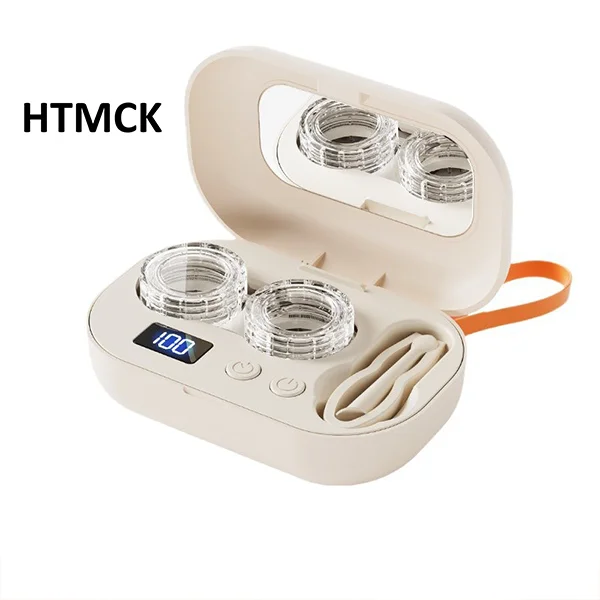 Portable Rechargeable Contact Lens Cleaner Machine for Disposable Soft Color Lens RGP OK Lens