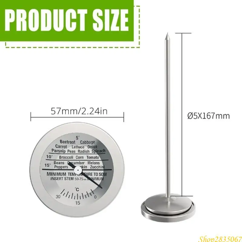 مقاييس التربة الحرارية الدقيقة اختبار التربة المتر متر المقاوم للصدأ قياس 831F