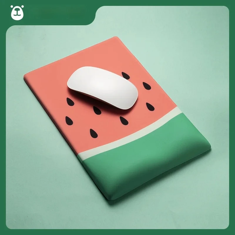 Watermelon wrist guard mouse pad cute beautiful fruit cartoon keyboard holder office wrist pad gaming mouse pad game accessories