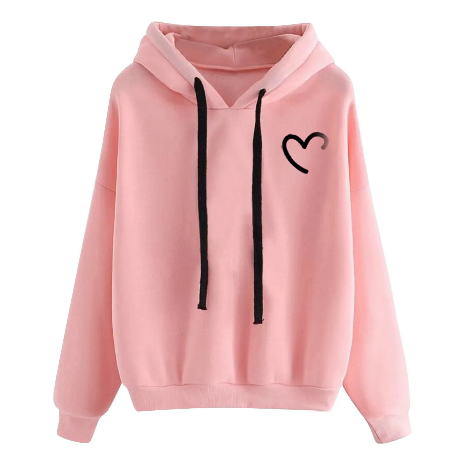 

Women’S Graphic Hoodie Long-Sleeved Top Sweatshirts Pullover Korean Fashion Clothes Women'S Autumn Clothing Aesthetic Clothing
