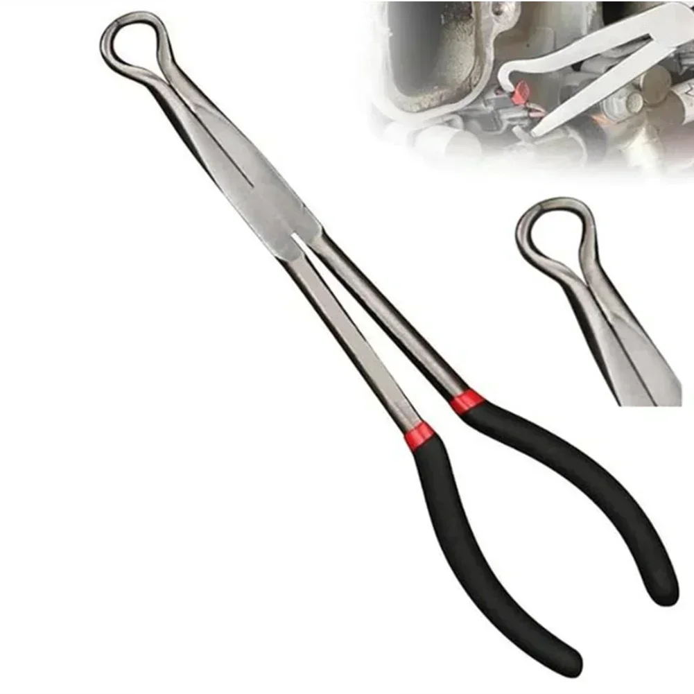 

11inch Hose Gripper Plier Carbon Steel Spark Plug Removal Pliers Long Handle Car Electrical Disconnect Plier Radiator Hose Clamp