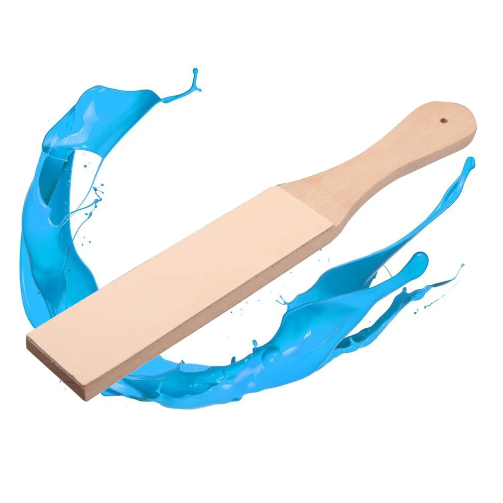 

Beech Wood Two-Sided Sharpening Strop For Knife Honing Whetstone Grinding Carving Tool Sharpening Stone Straight