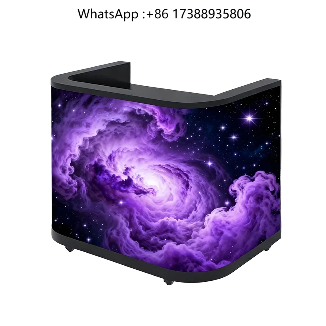 X-Color P1.53 High Brightness Sunlight Readable Flexible LED Screen Soft Module Creative Video Wall for Bar DJ Booth Display