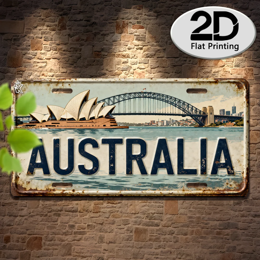 ALオーストラリア シドニー ライセンスプレートサイン - - Home Bar Sydney のレビューと価格