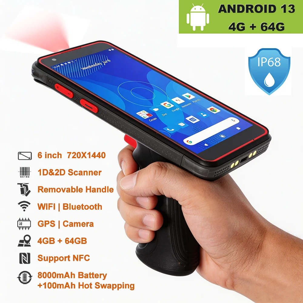 6 Inch IP68 Android…