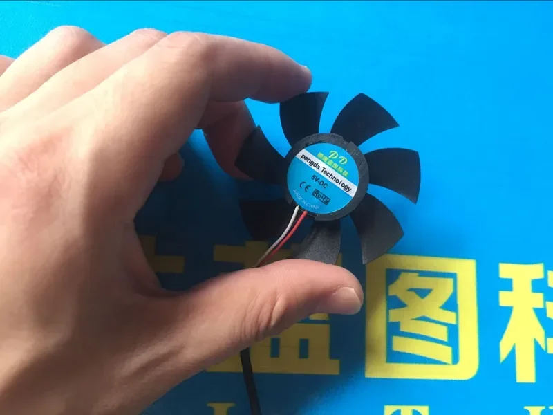 Neuer Pengda Blueprint Grafikkartenlüfter, rahmenlos, 5,5 cm/cm, 5510, stummgeschalteter Lüfter, USB