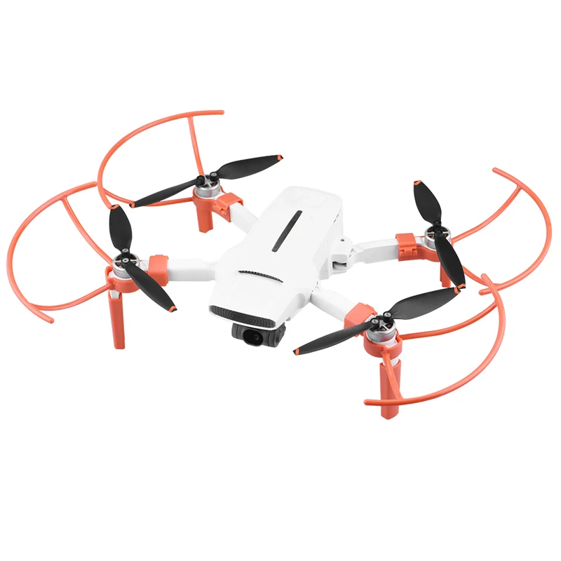 Couvercle de Protection de lame, protecteur d'hélice Anti-Collision et train d'atterrissage augmenté pour MINI Drone X8, Orange, meilleure vente
