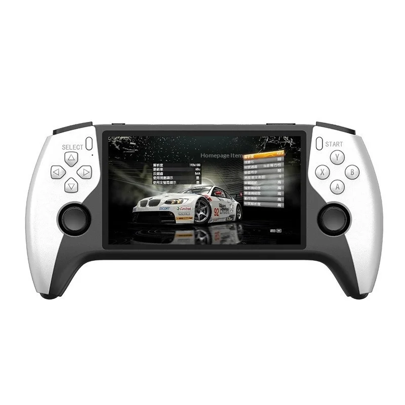 2 In 1 Multi Functional Retro Wireless Game Controller And Handheld Gaming Device Sf3500pro 5 Inch Ips Screen Dual Core For Home