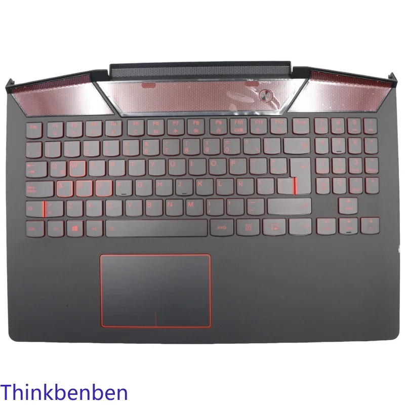 

LAS Latin Spanish Black Keyboard Upper Case Palmrest Shell Cover For Lenovo Legion Y720 15 15IKB 5CB0N67210