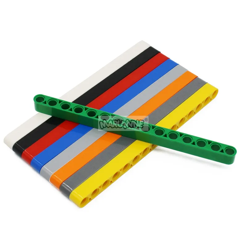 Marumine 30PCS 32278 Mechanical Building Block Parts Model Set Car Tank 15 Thick Connecting Rod Accessories DIY Creative Toys