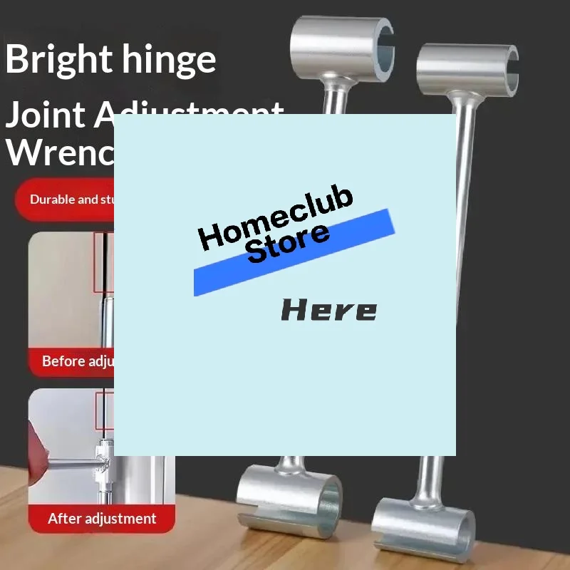 Hinges Gap Adjusting Wrench Double-Headed Door Hinge Repair Spanner For Round Bolt Labor-Saving Door Hinges Gaps Repair Tools